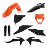 KIT PLÁSTICOS COMPLETO ACERBIS KTM EXC / EXC-F 2020 - 2021 - PRETO / LARANJA KIT PLÁSTICOS COMPLETO ACERBIS KTM EXC / EXC-F 2020 - 2021 - PRETO / LARANJA